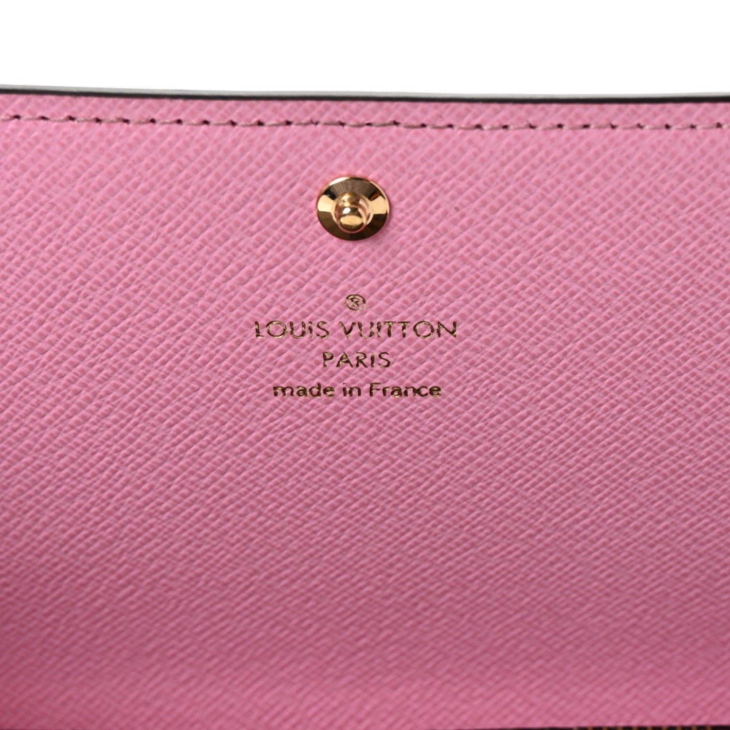 Damier Ebene 2023 Christmas Animation Ice Skating Sarah Wallet Pink