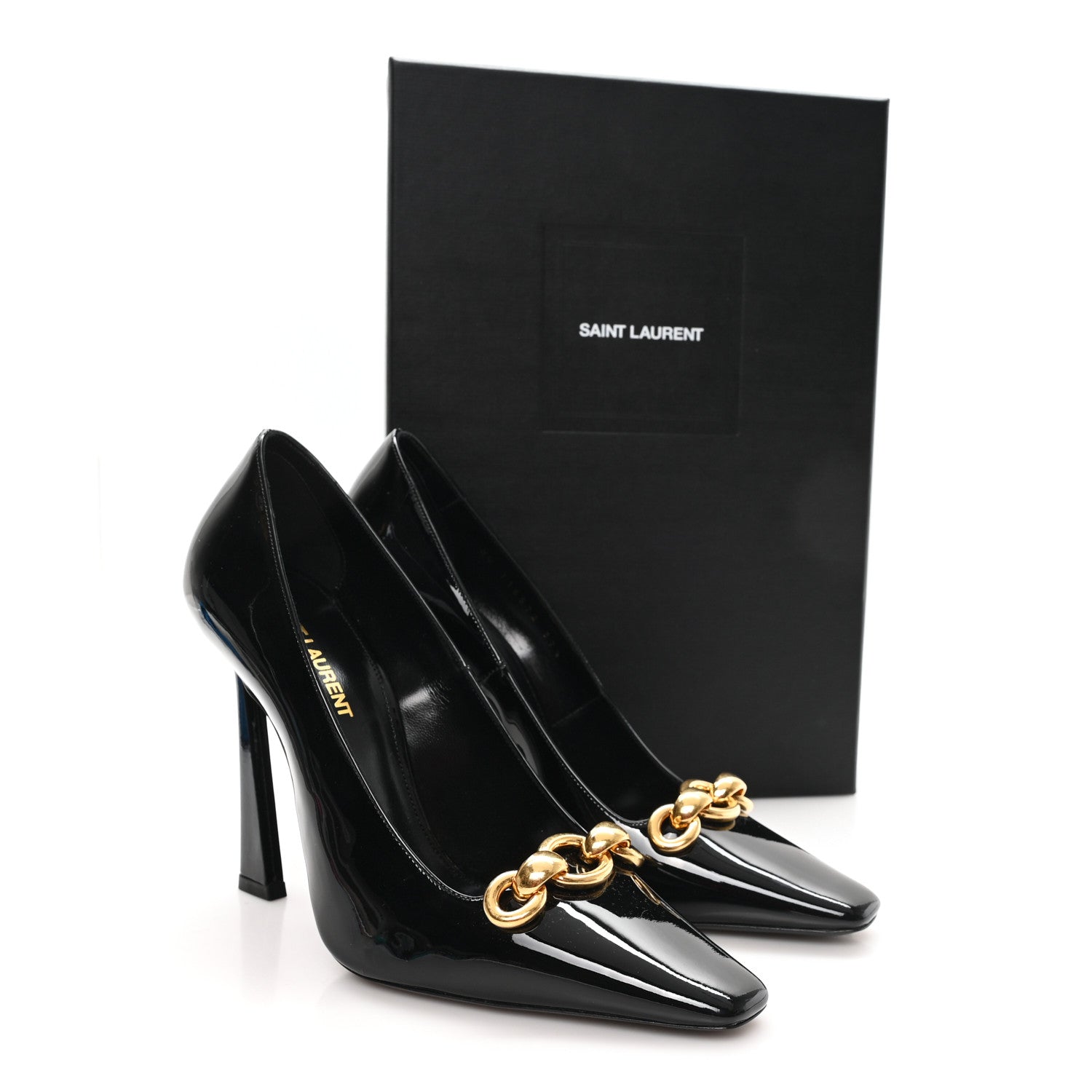 Patent Silvana 110mm Pumps 37.5 Black