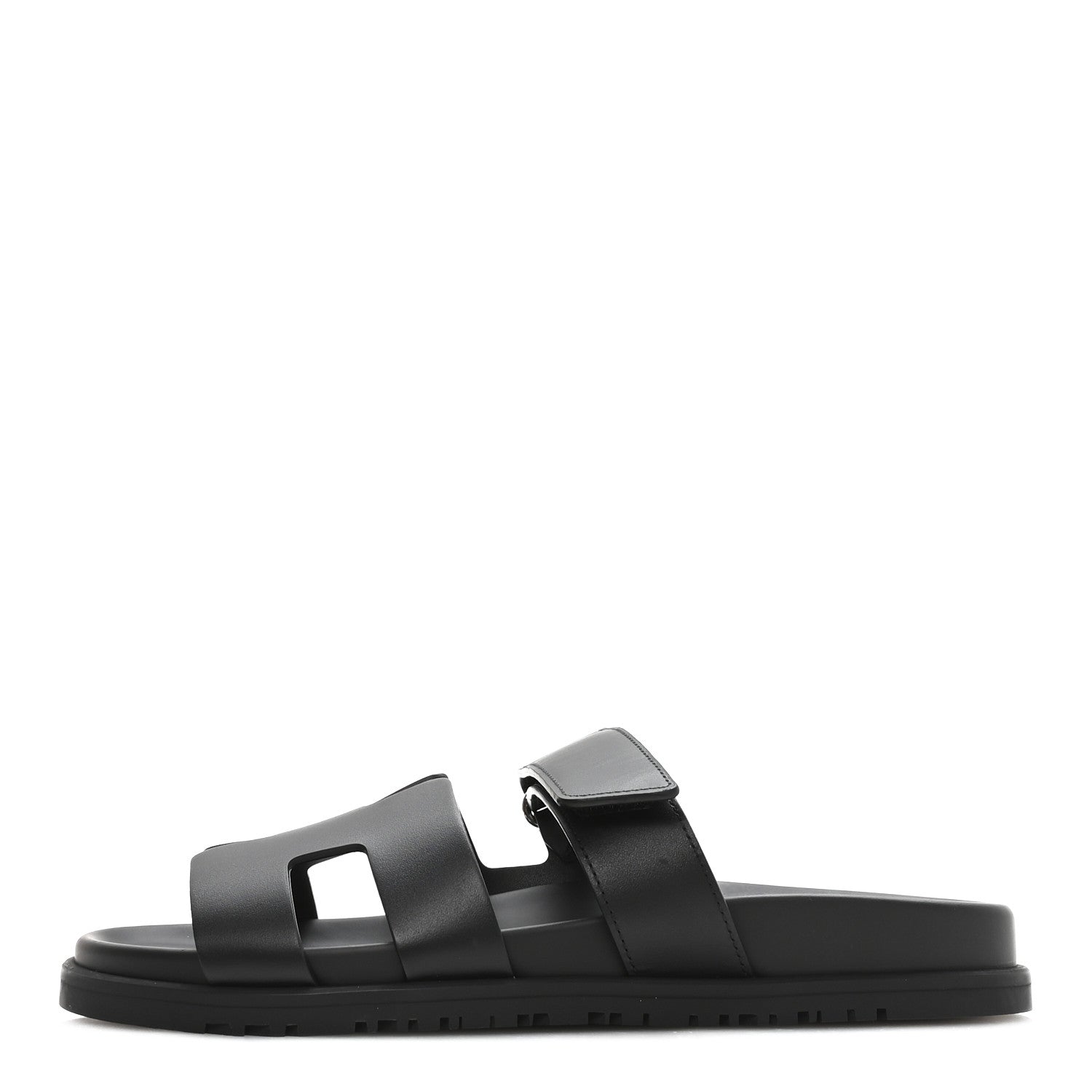 Calfskin Womens Chypre Sandals 40 Black
