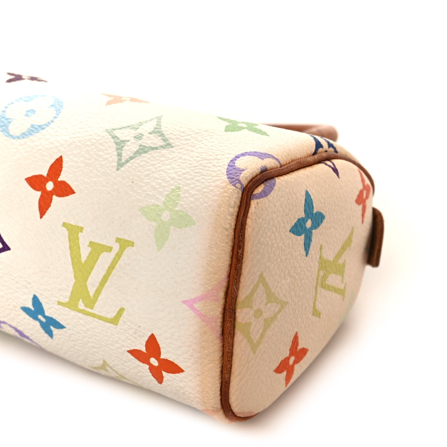Monogram Multicolor Mini Sac HL Speedy White