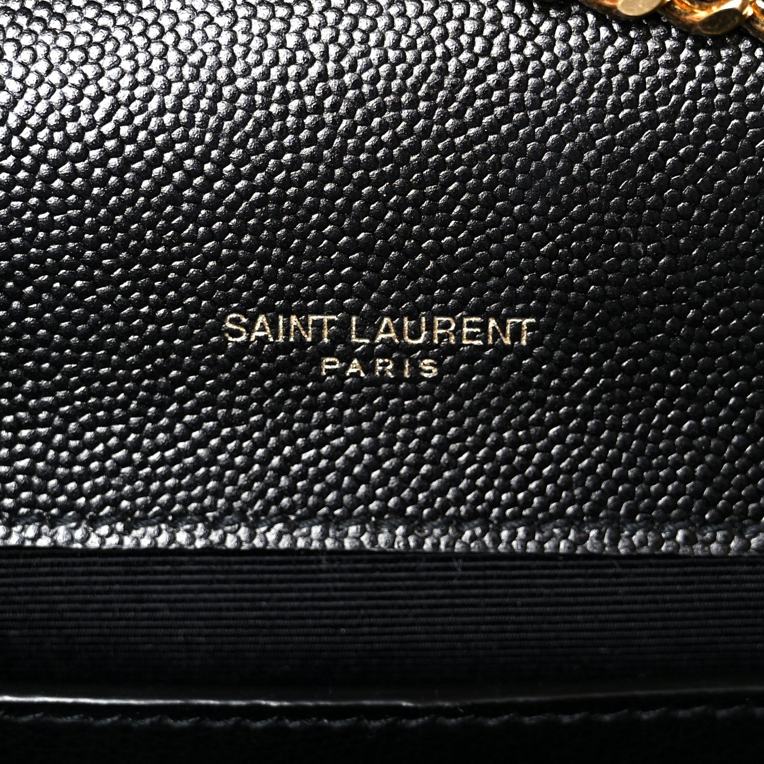 Calfskin Small Classic Monogram Kate Tassel Satchel Black