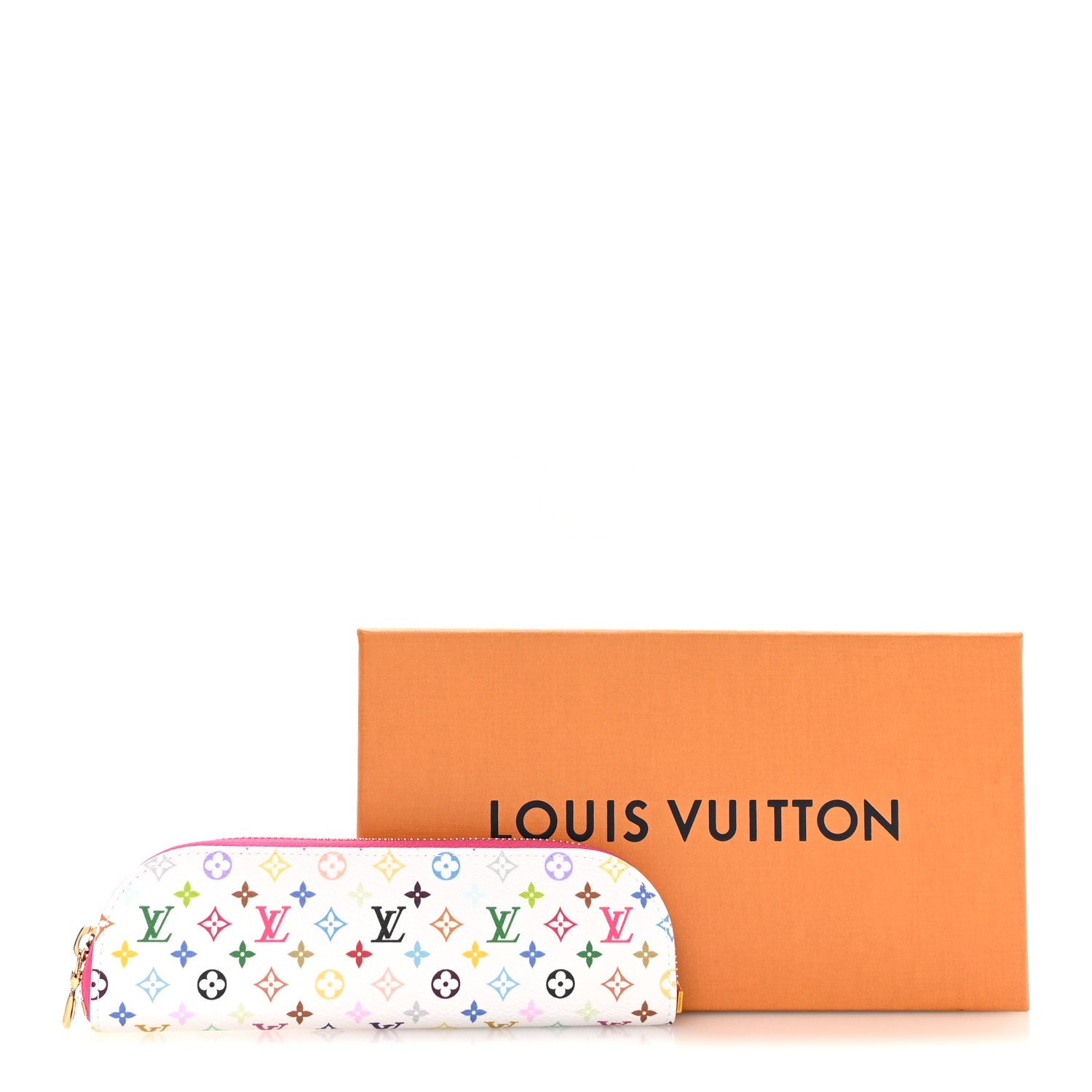 LV X TM Monogram Multicolor Charlotte Pencil Pouch Fuchsia