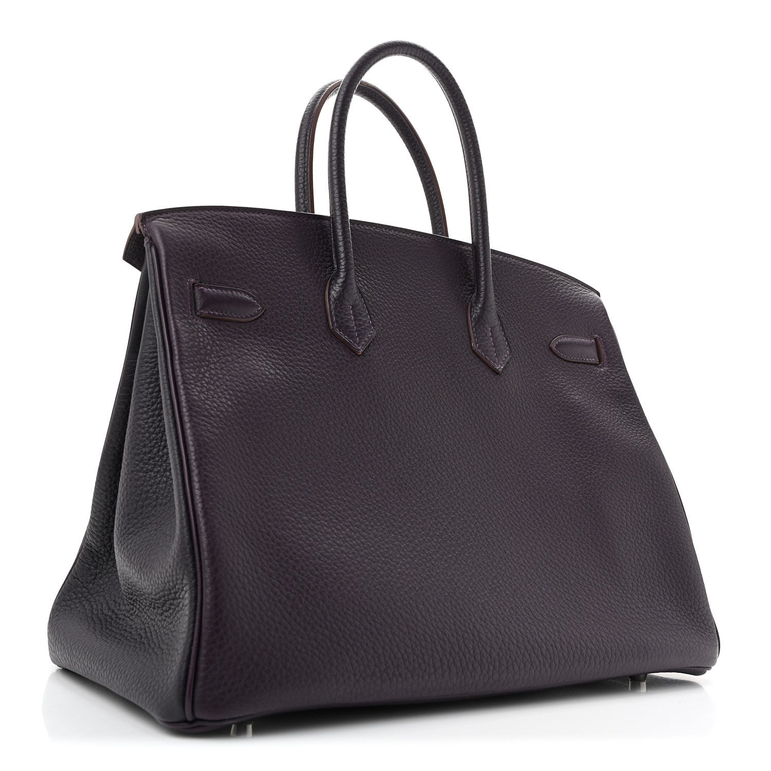 Taurillon Clemence Birkin 35 Raisin
