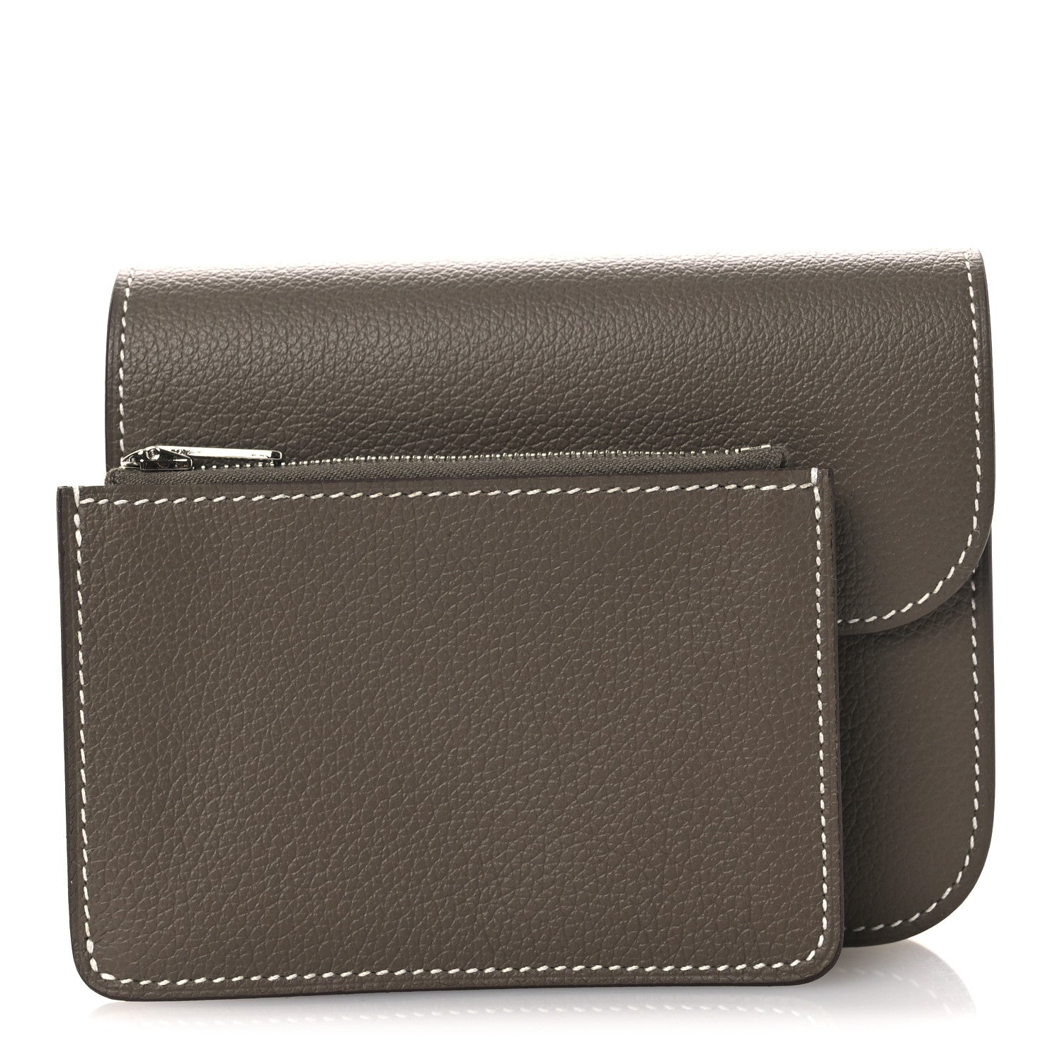 Evercolor Constance Slim Wallet Etoupe
