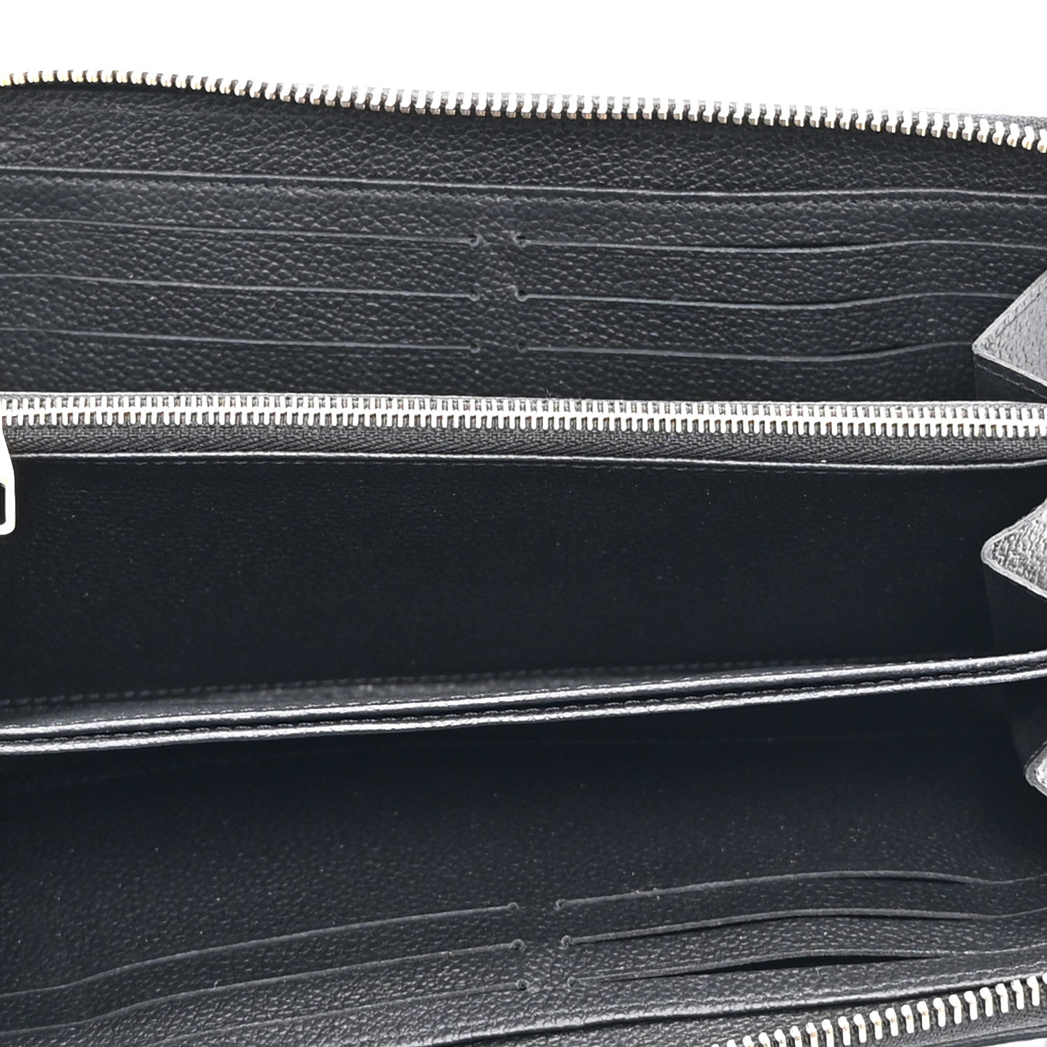 Empreinte Monogram Giant Zippy Wallet Black Beige