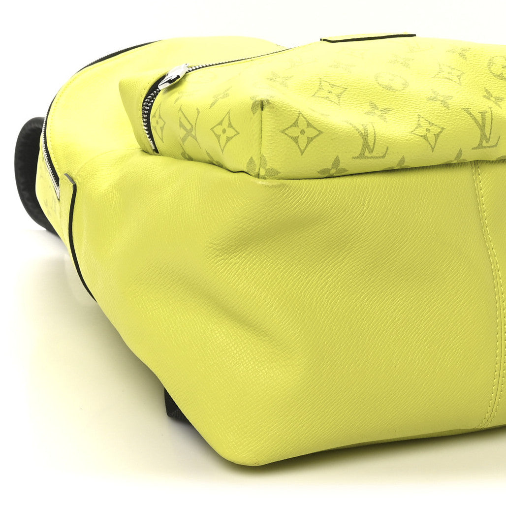 Taiga Monogram Discovery Backpack PM Yellow