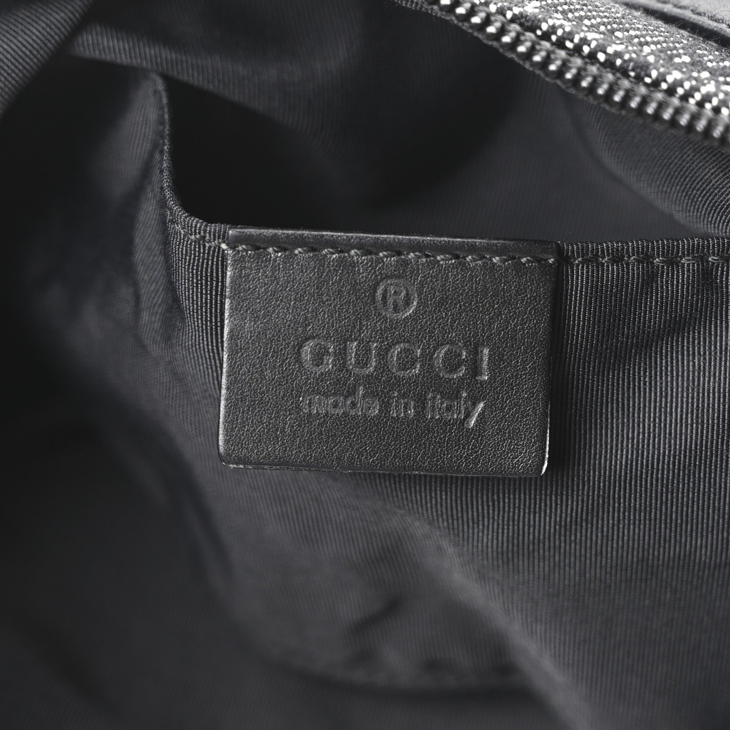 Denim Monogram Pochette Black