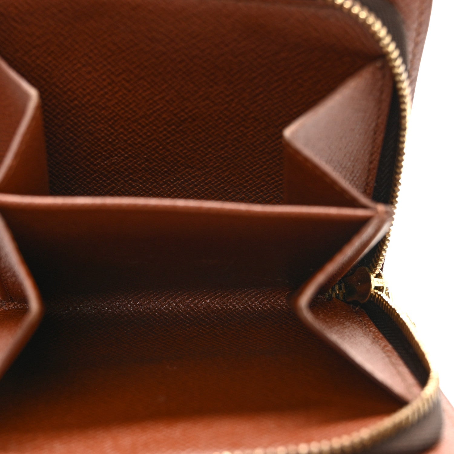 Monogram Compact Zippe Zipped Wallet