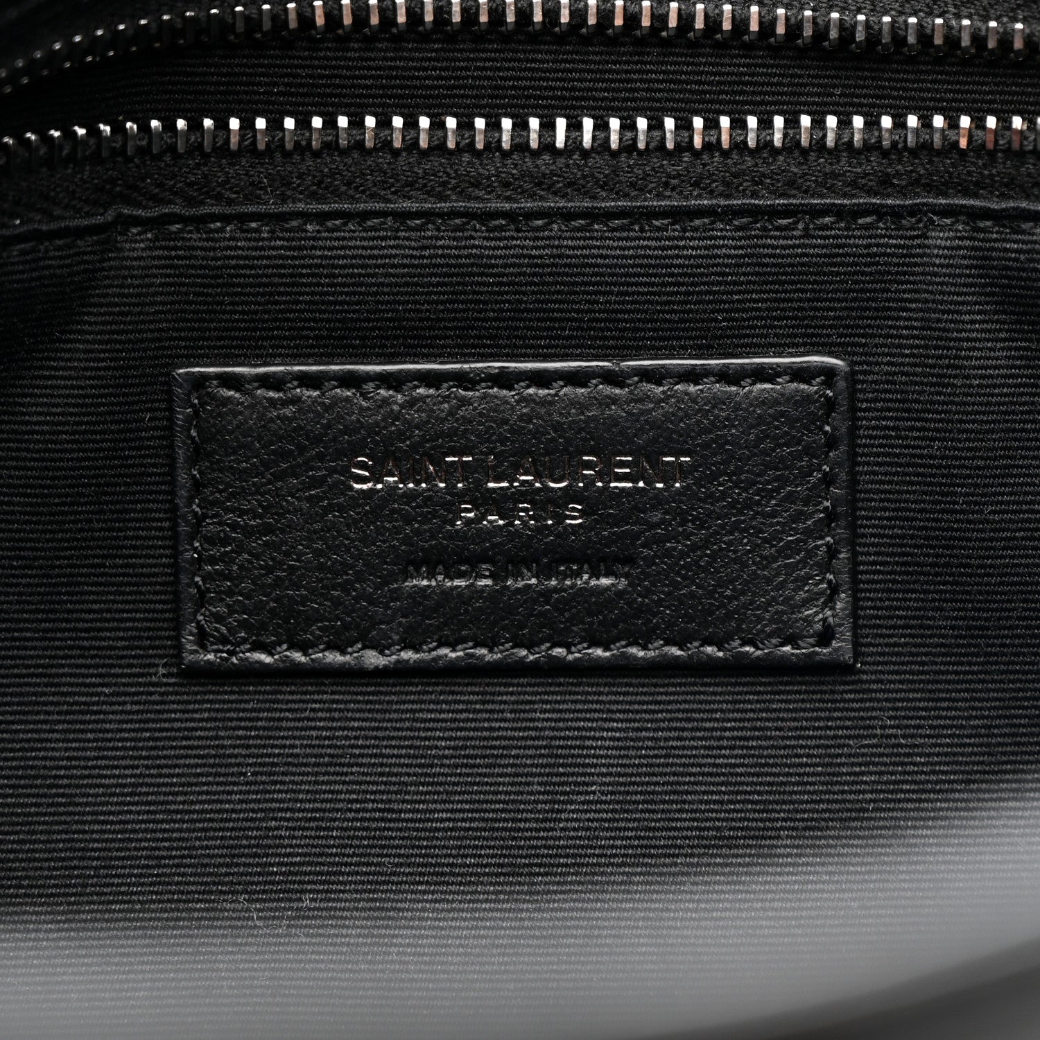 Crinkled Calfskin Matelasse Monogram Medium Niki Chain Satchel Black