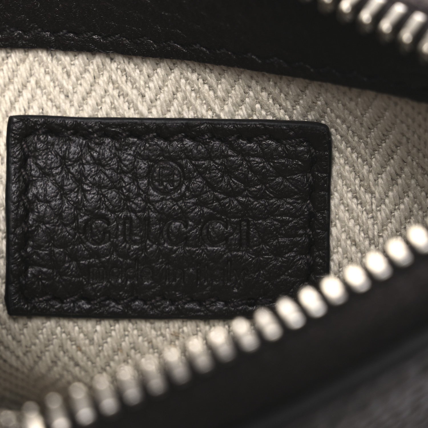 Pebbled Calfskin Mini B Shoudler Bag Brown