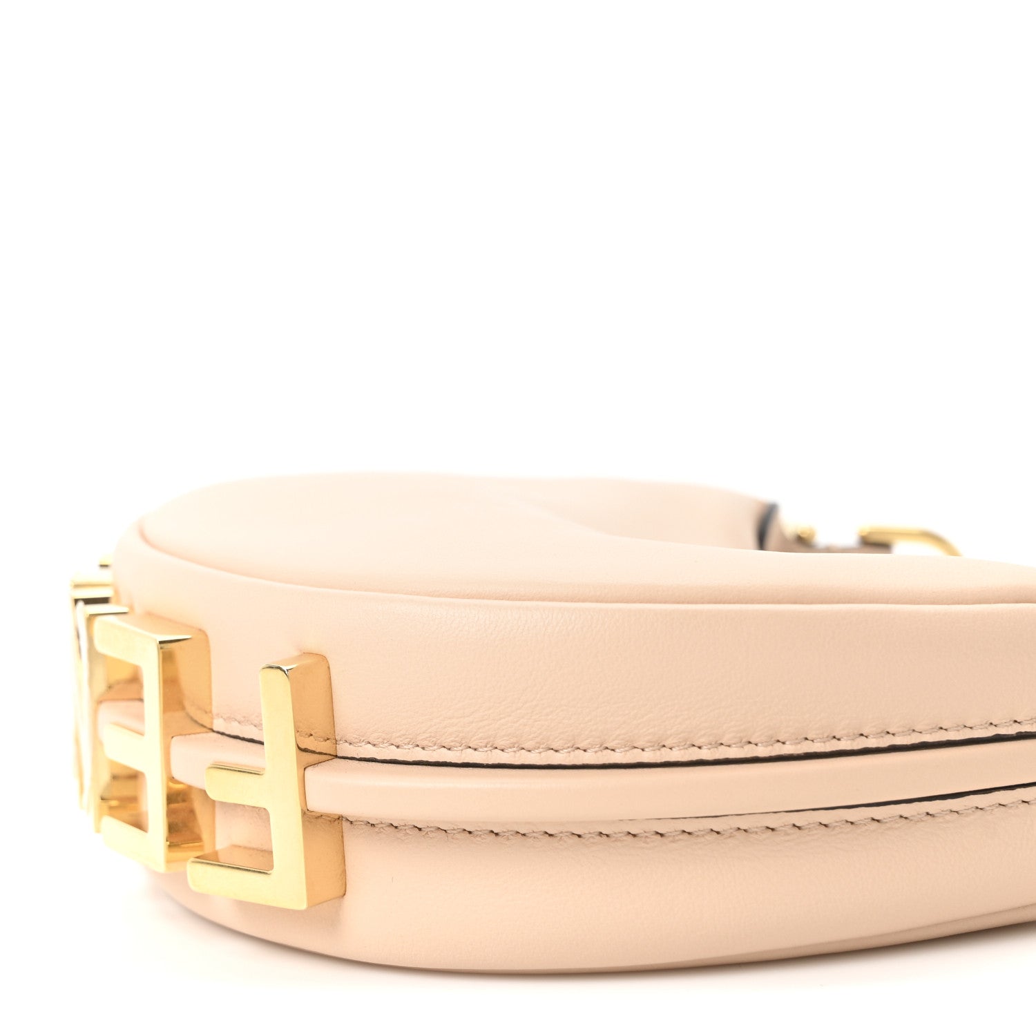 Vitello Grace Matte Nano Fendigraphy Hobo Charm Light Rose