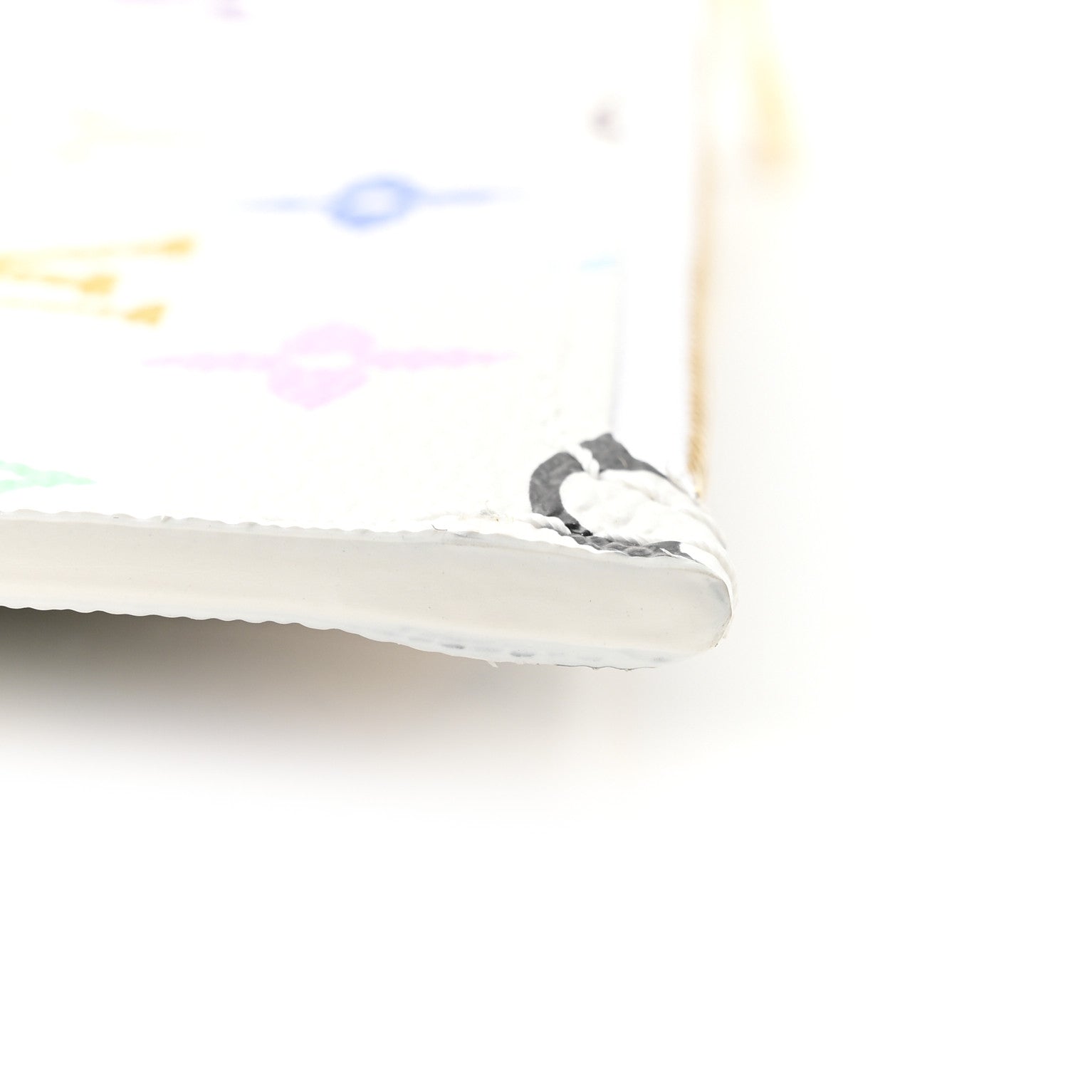 LV X TM Monogram Multicolor Neverfull Pochette White