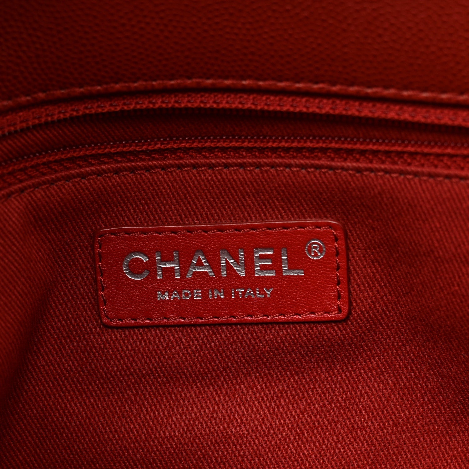 Caviar Quilted Medium Coco Handle Flap Dark Red
