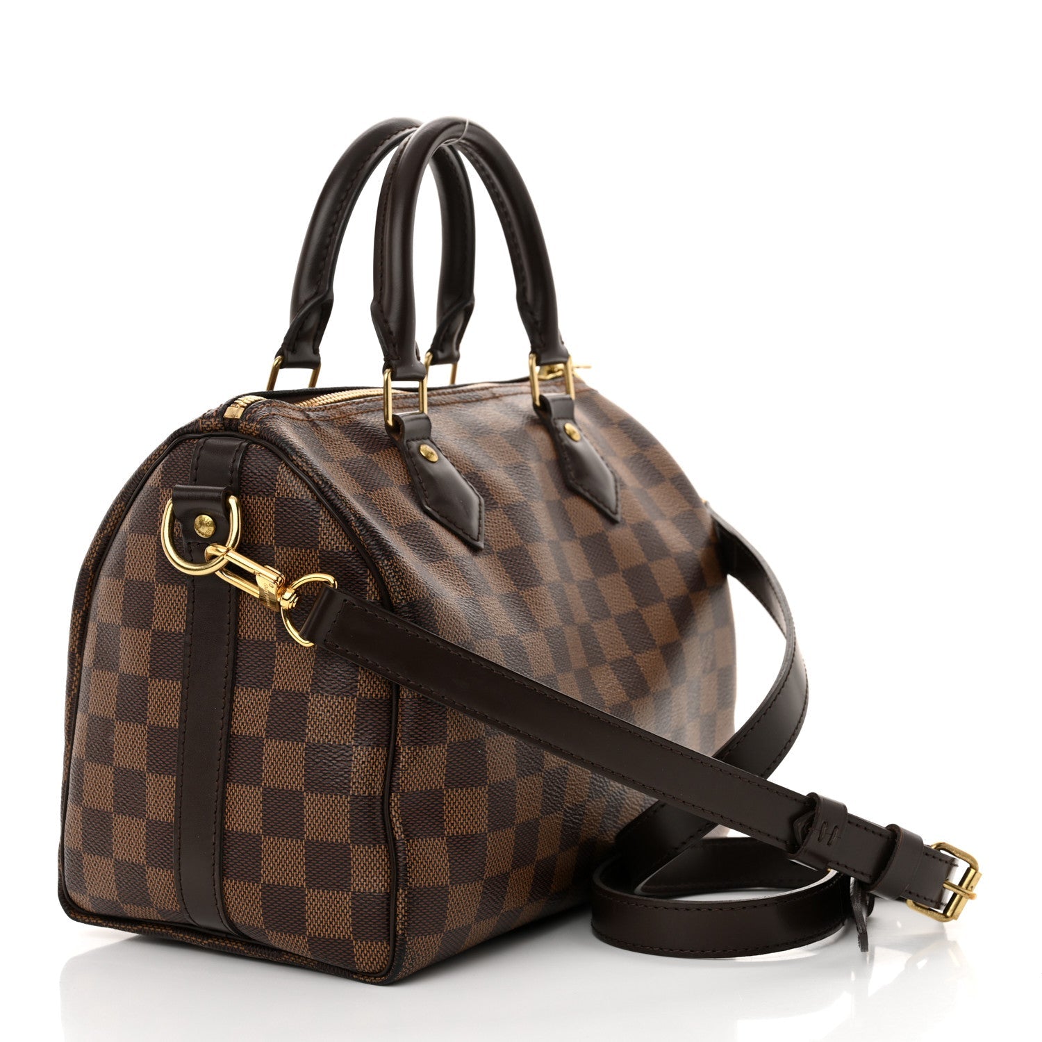 Damier Ebene Speedy Bandouliere 25