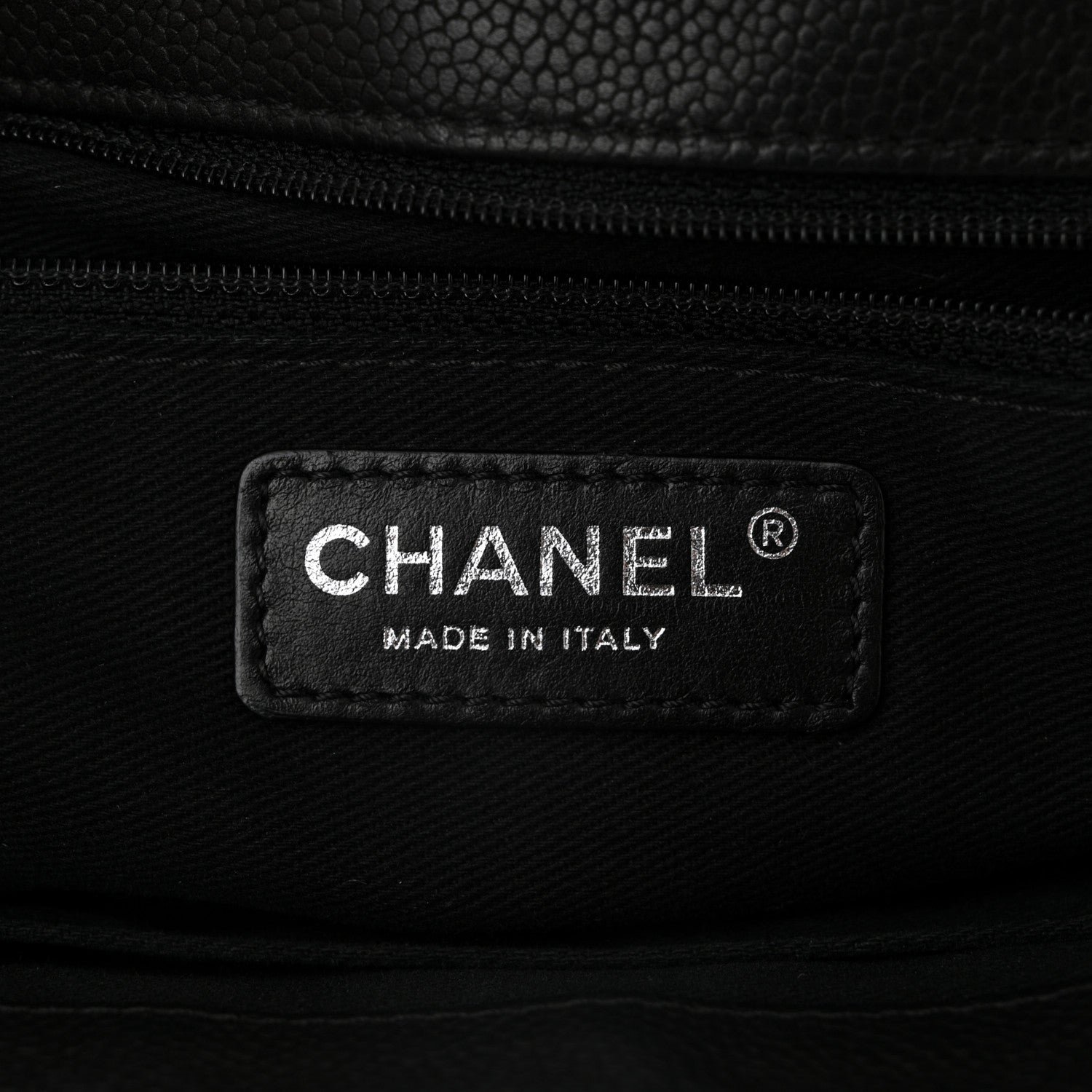 Caviar Quilted Large Now and Forever Flap Black