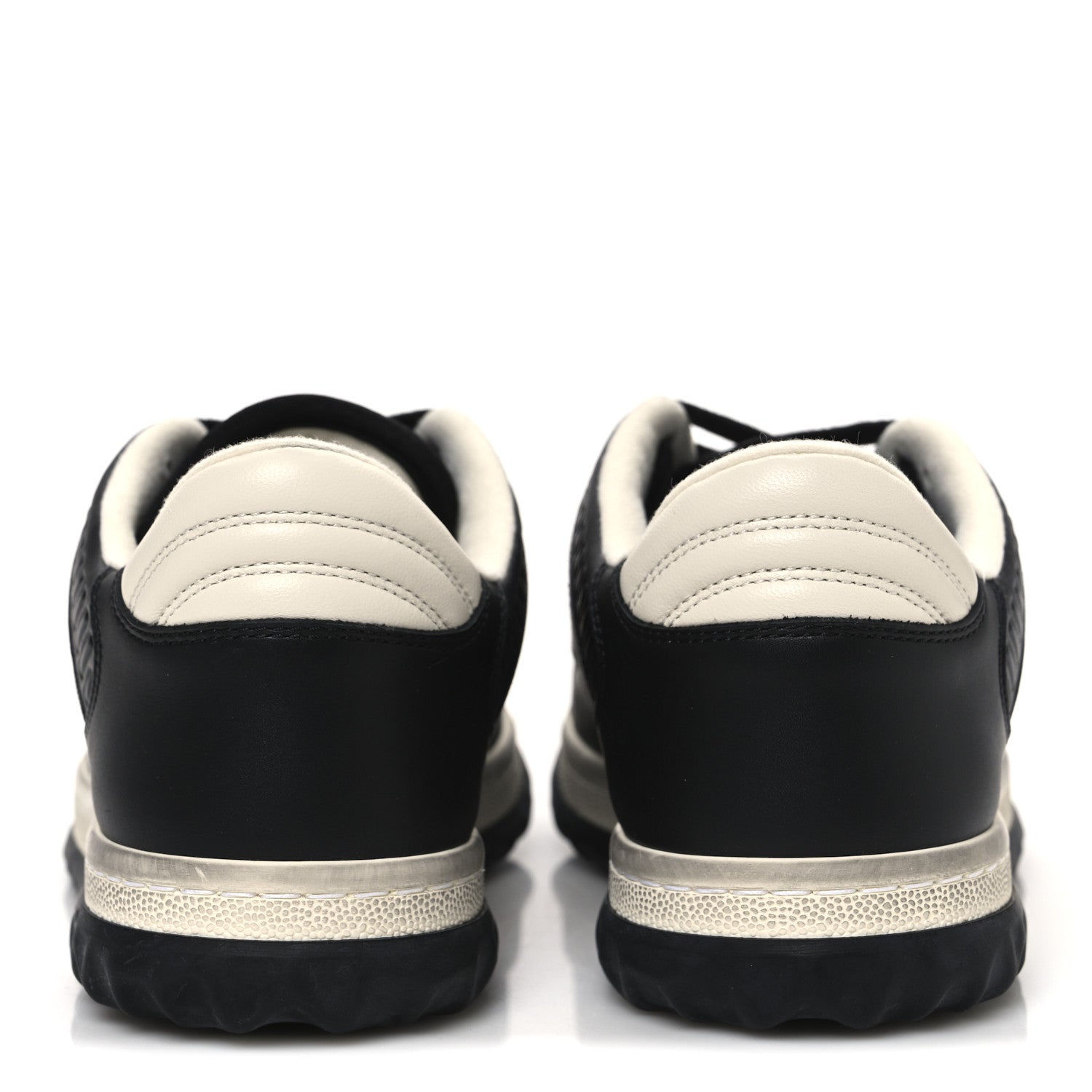 Dali Soft Calfskin Womens Mac80 Sneakers 36 Black Off White
