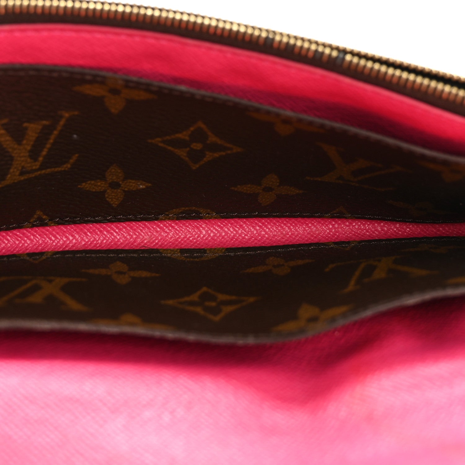 Monogram Emilie Wallet Fuchsia