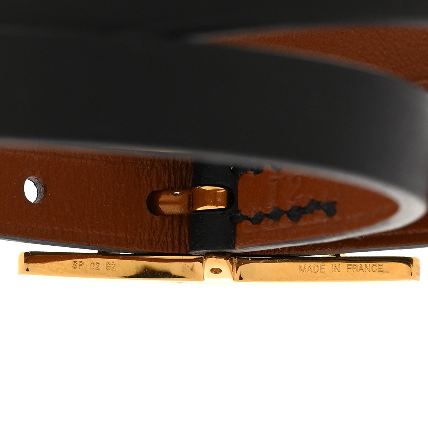 Chamonix Tadelakt Behapi Double Tour Bracelet T2 Black