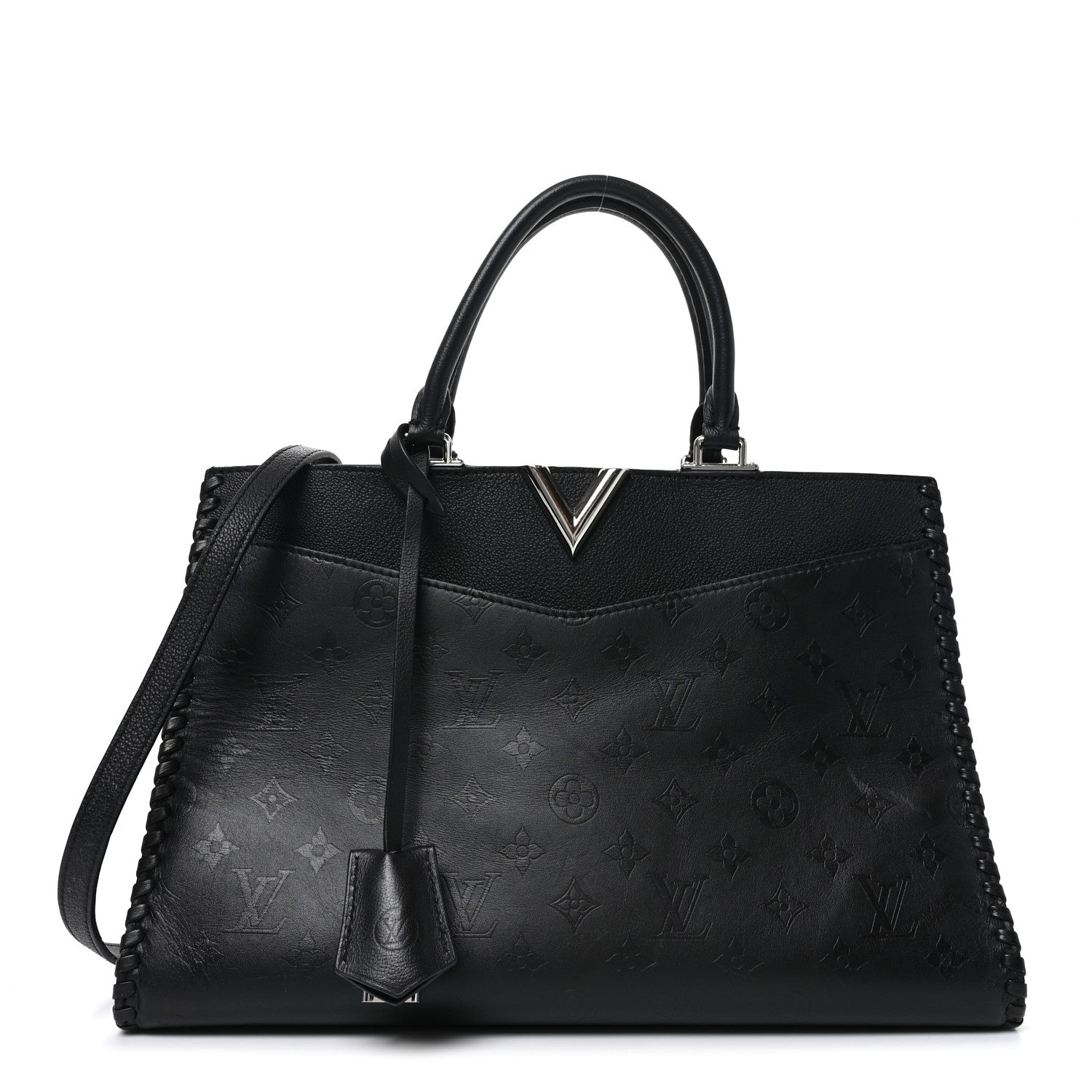 Monogram Cuir Plume Very Zipped Tote