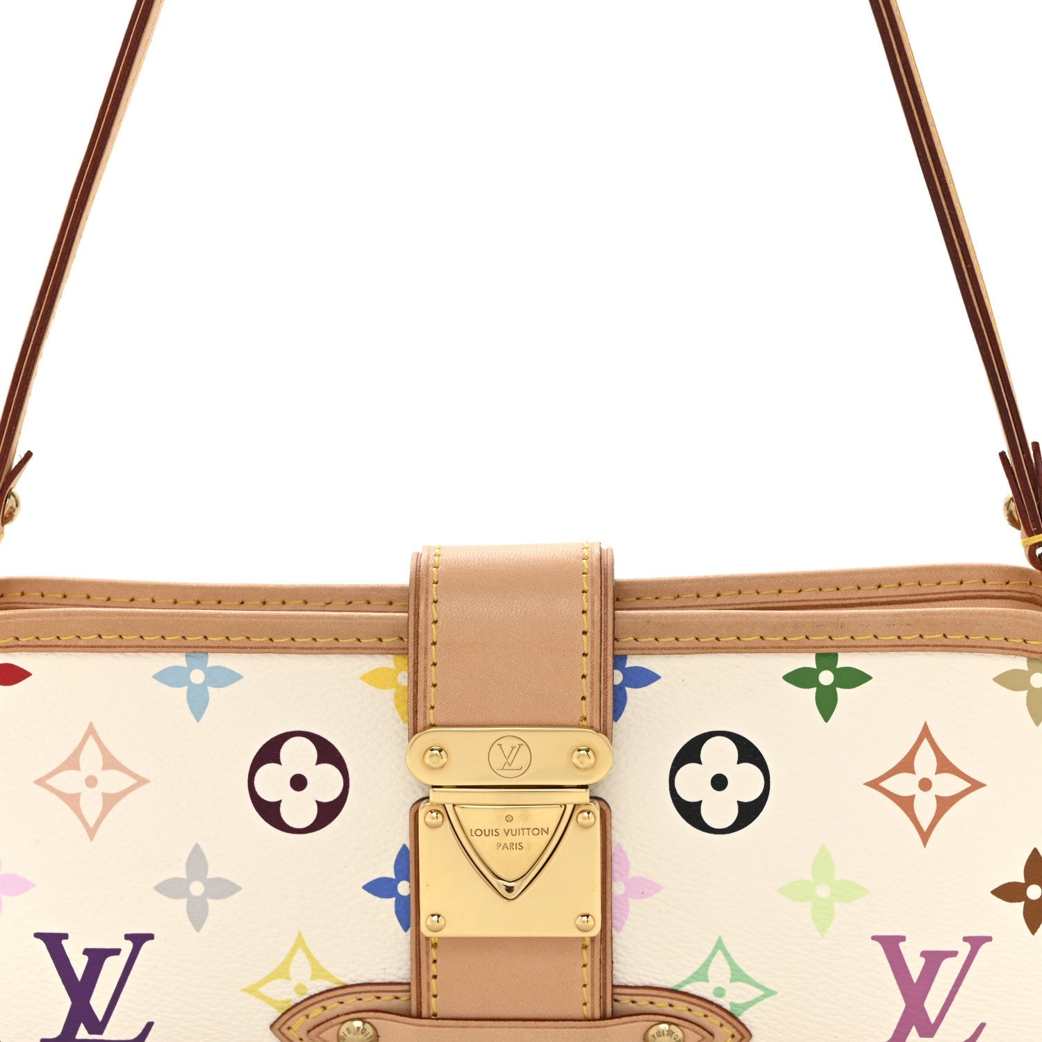 Monogram Multicolor Shirley White