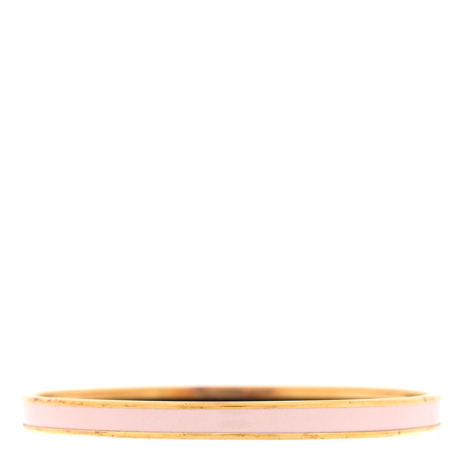 Enamel Uni Bangle 65 Rose Candeur