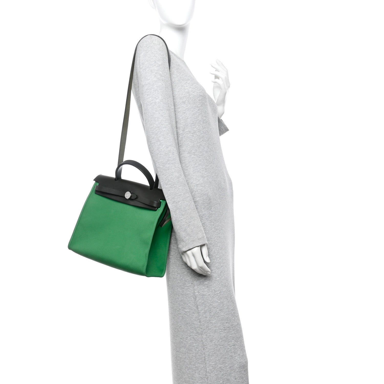 Vache Hunter Toile Herbag Zip 31 PM Bambou Kaki