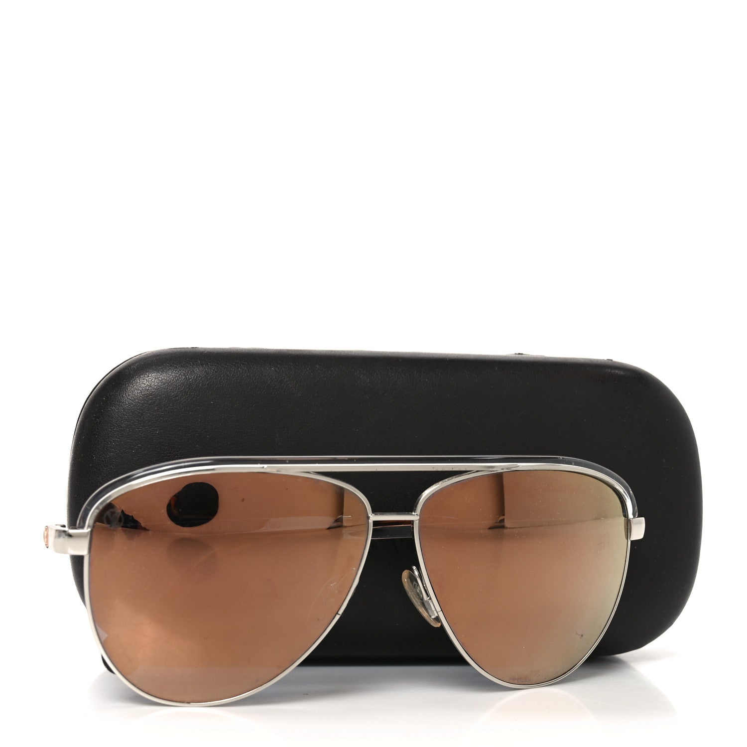 Jet Set Aviator Sunglasses Z0858U Silver