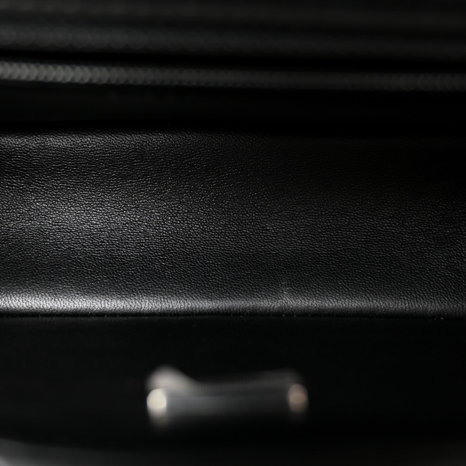 Aged Calfskin Chevron Quilted 2.55 Reissue Mini Flap So Black