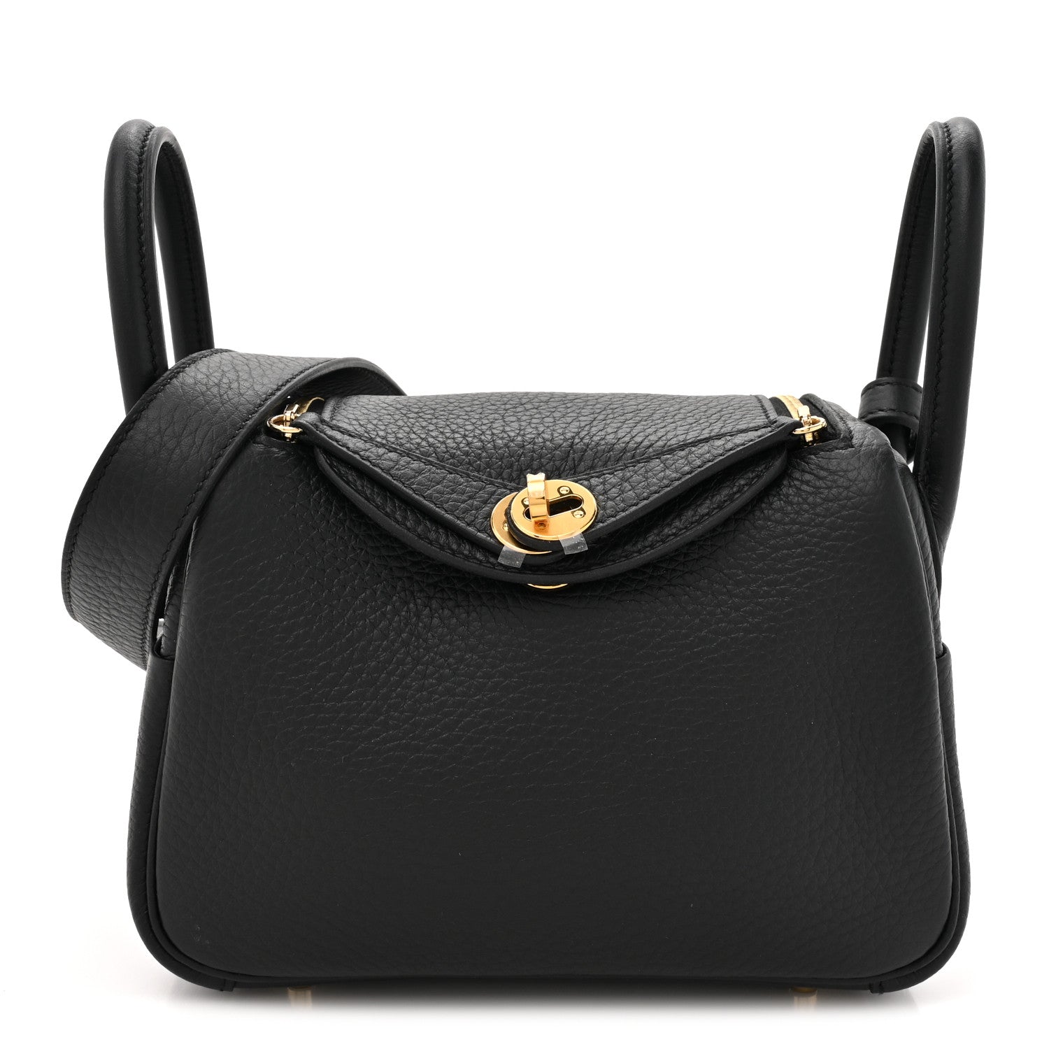 Taurillon Clemence Mini Lindy 20 Black