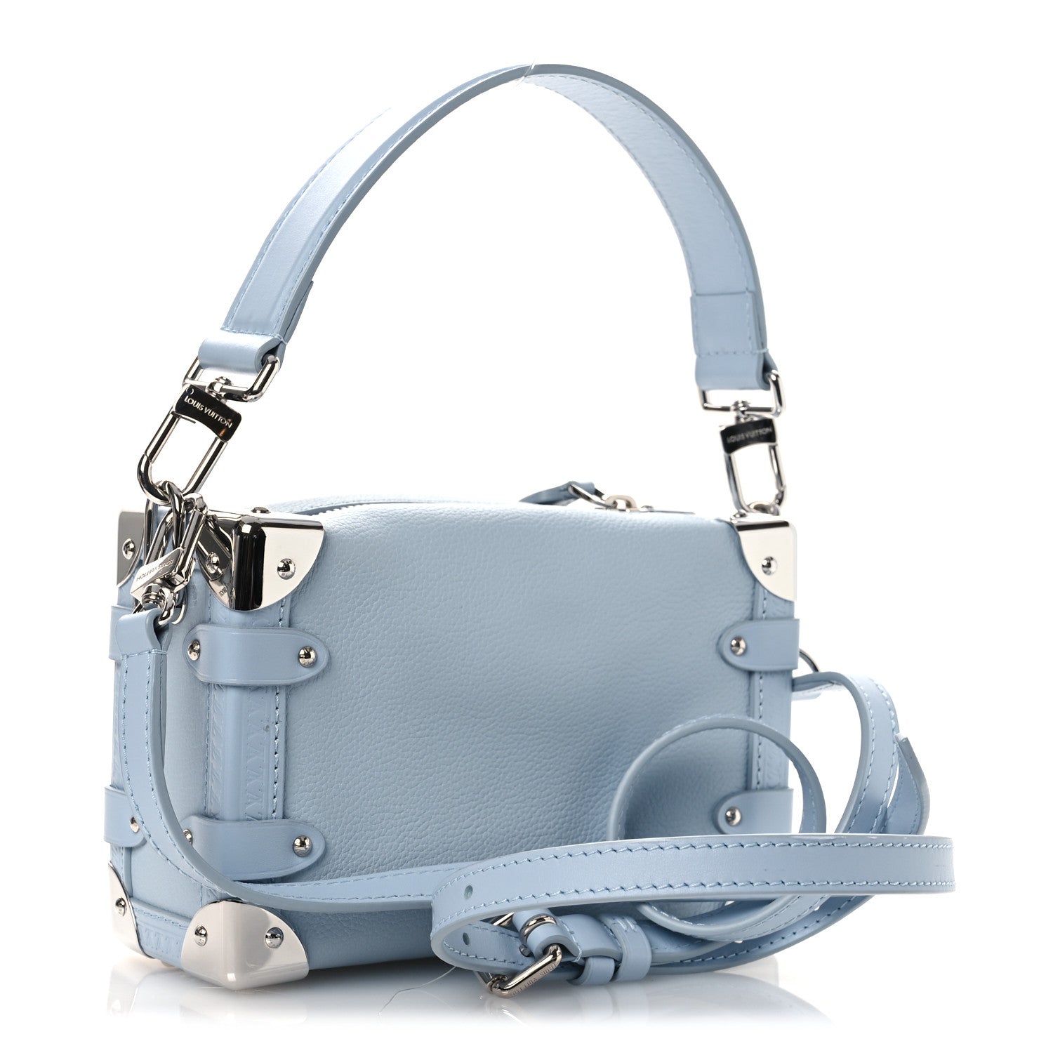 Calfskin Side Trunk PM Blue