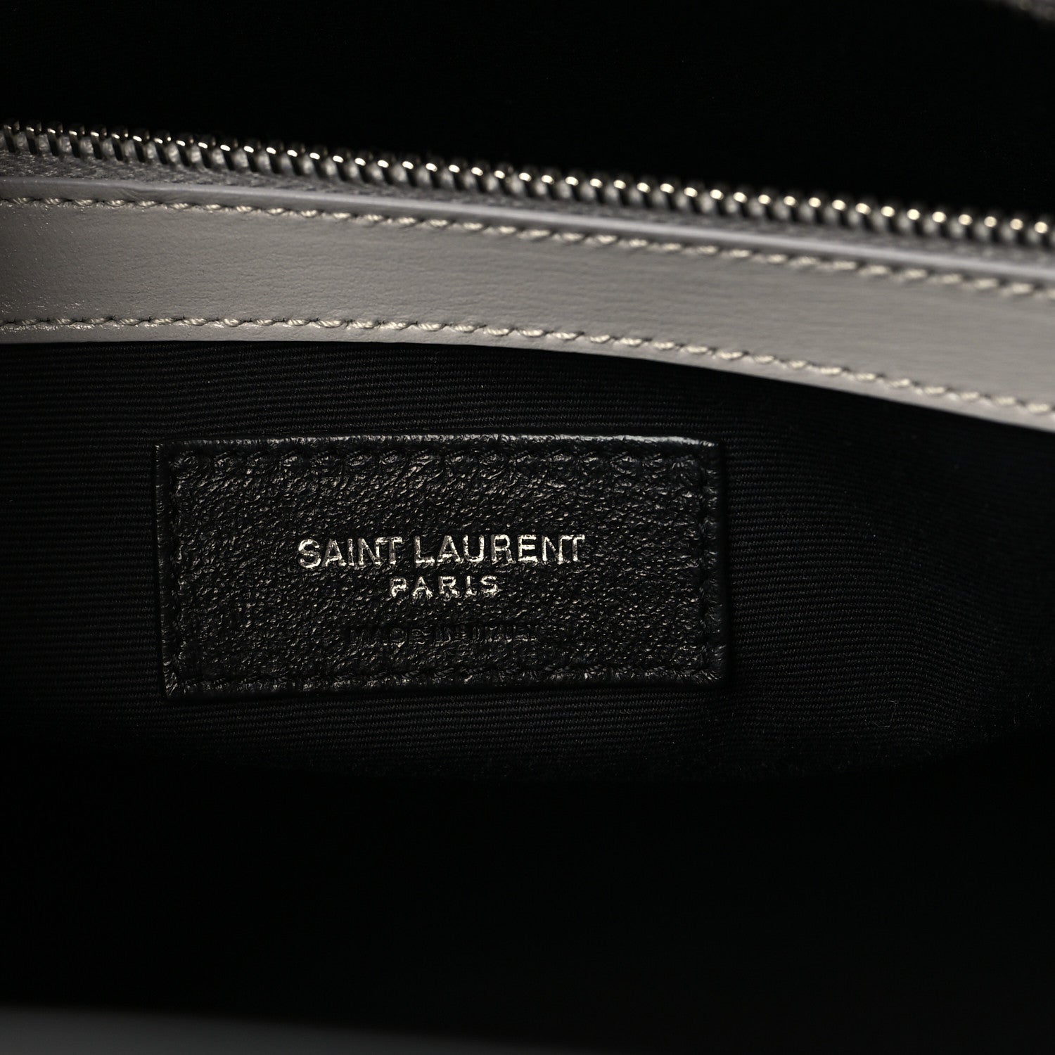 Calfskin Small Manhattan Shopper Tote Granite