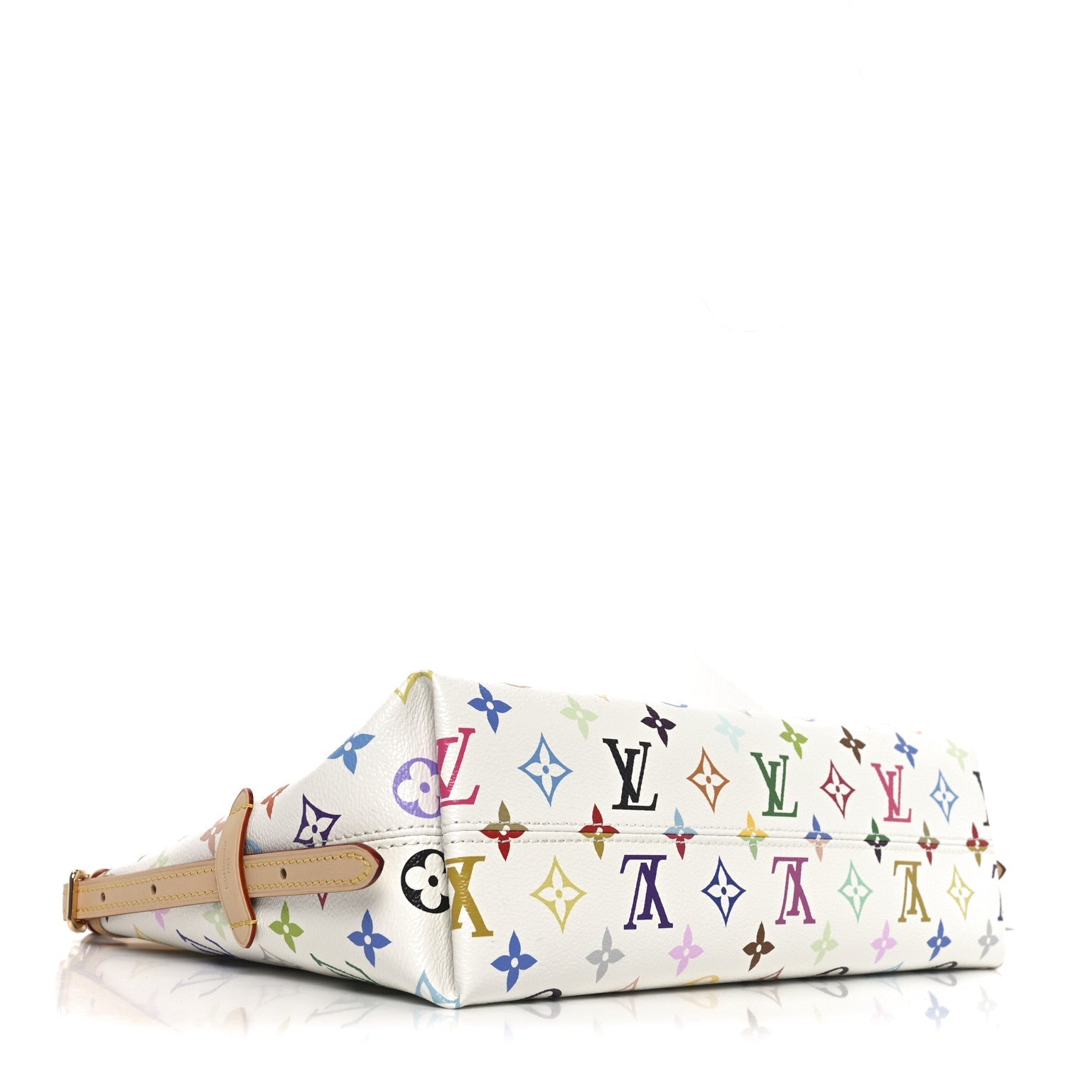 LV X TM Monogram Multicolor CarryAll East West White