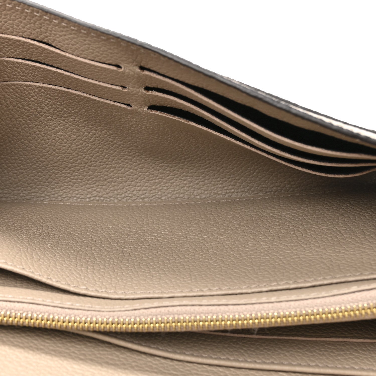 Empreinte Monogram Giant Sarah Wallet Tourterelle Creme