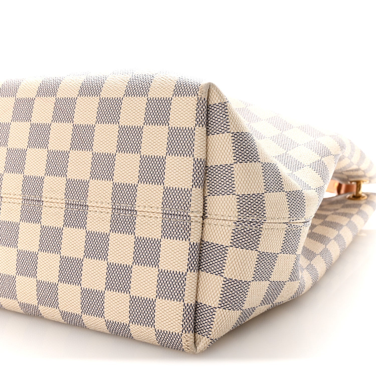 Damier Azur Graceful MM Rose Ballerine