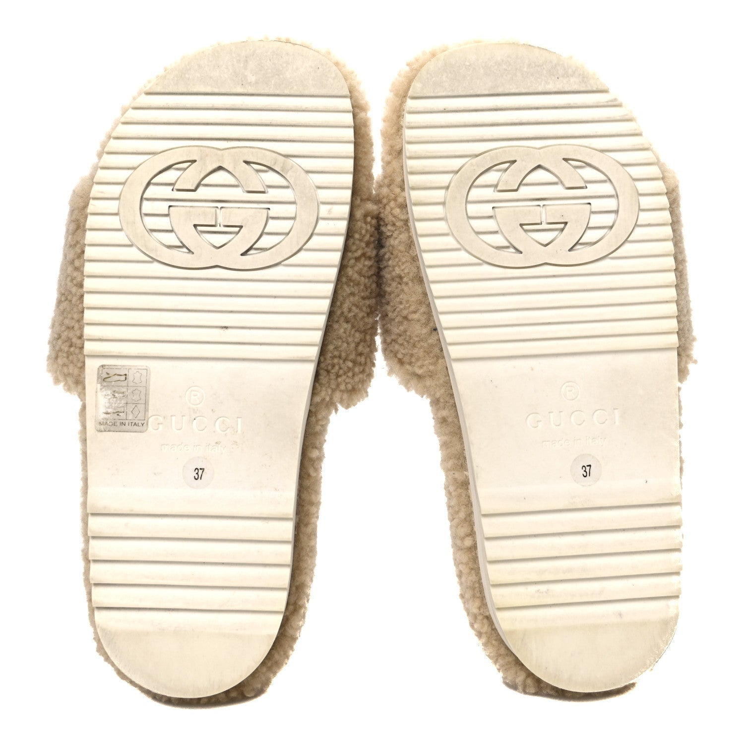Shearling Womens Eileen Slide Sandals 37 Cocoa Butterscotch