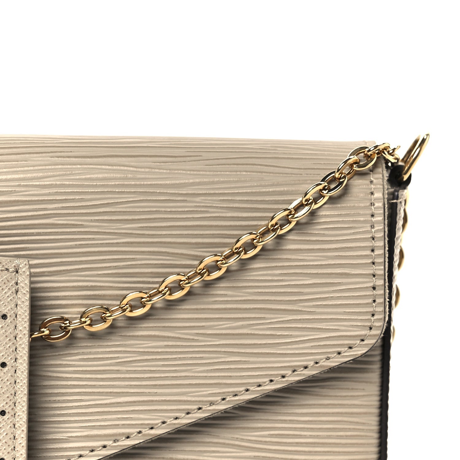 Epi Felicie Pochette Chain Wallet Galet