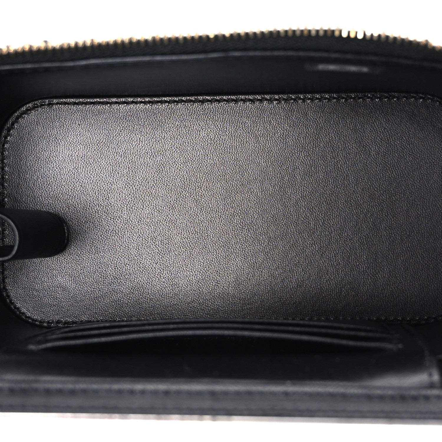 Tweed Pearl Crush Small Vanity Case With Chain  Black White