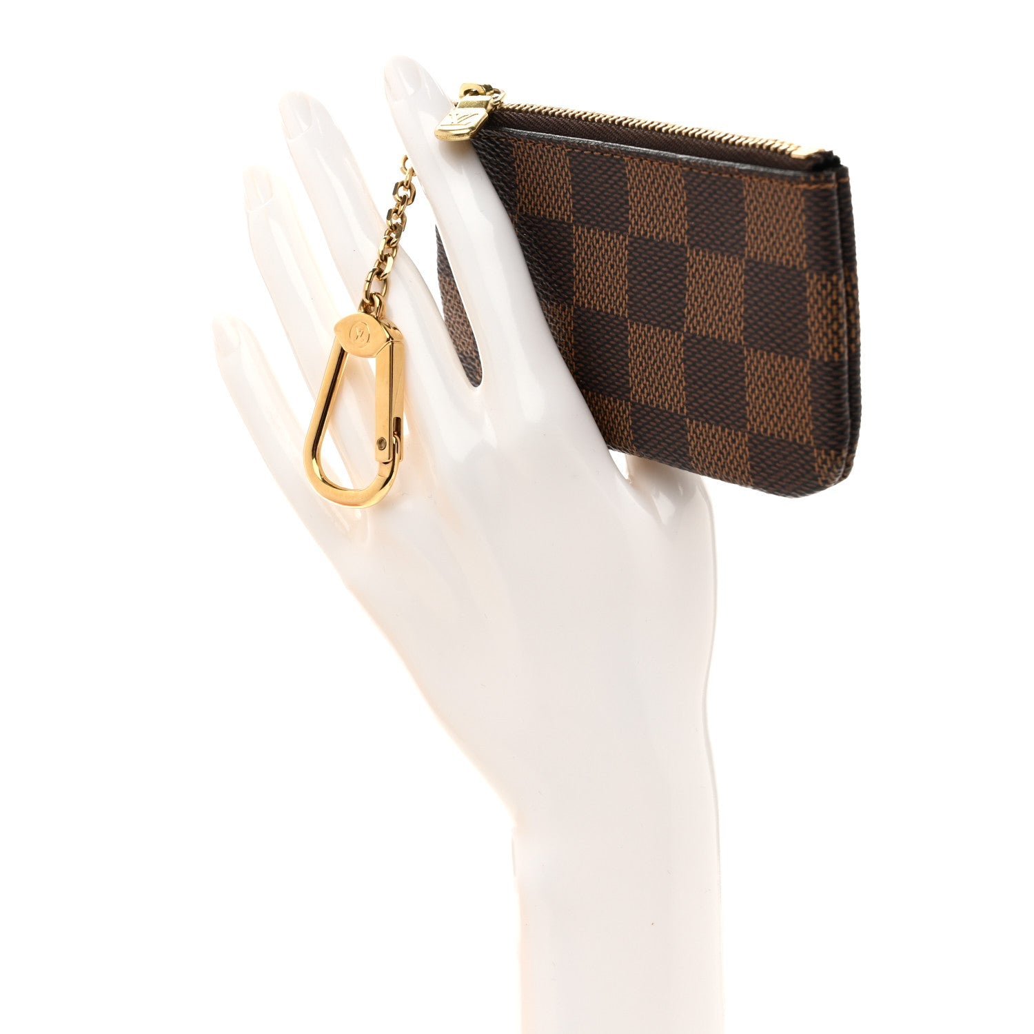 Damier Ebene Key Pouch