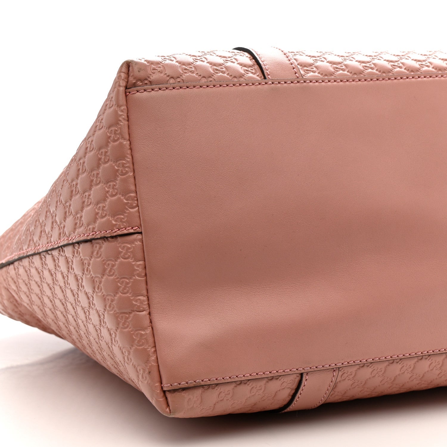 Soft Microguccissima Large Dome Satchel Soft Pink