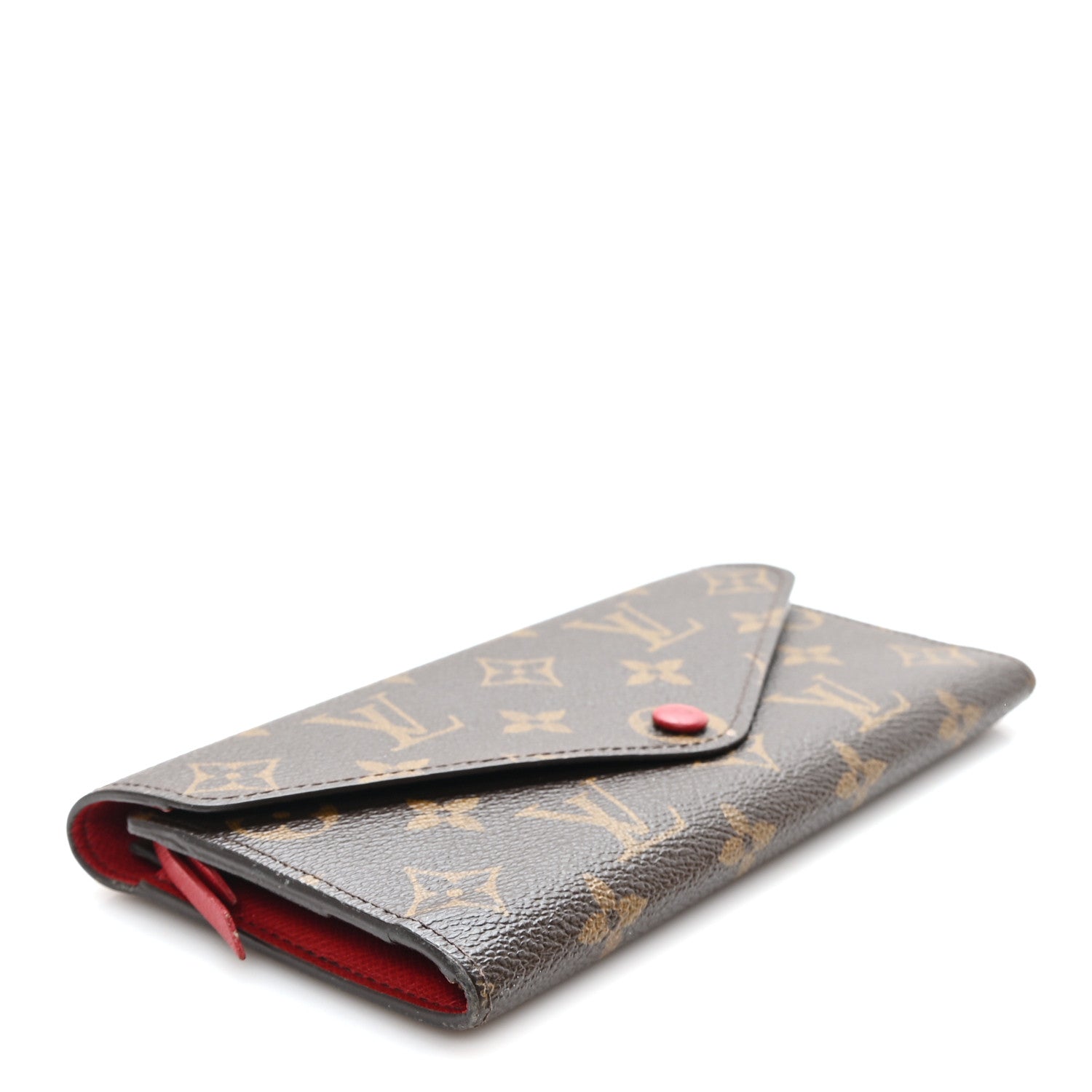 Monogram Josephine Wallet Red