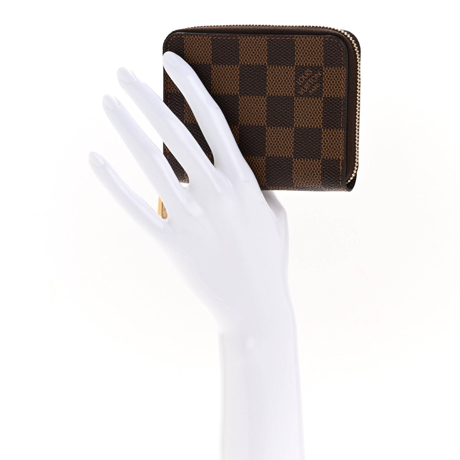 Damier Ebene Zippy Coin Purse