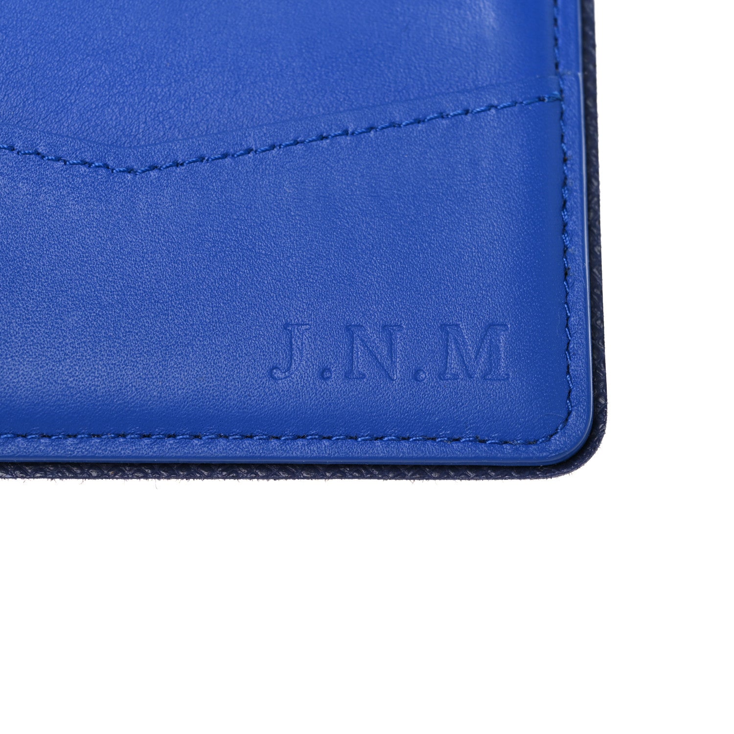 Monogram Outdoor Slender Wallet Indigo Blue