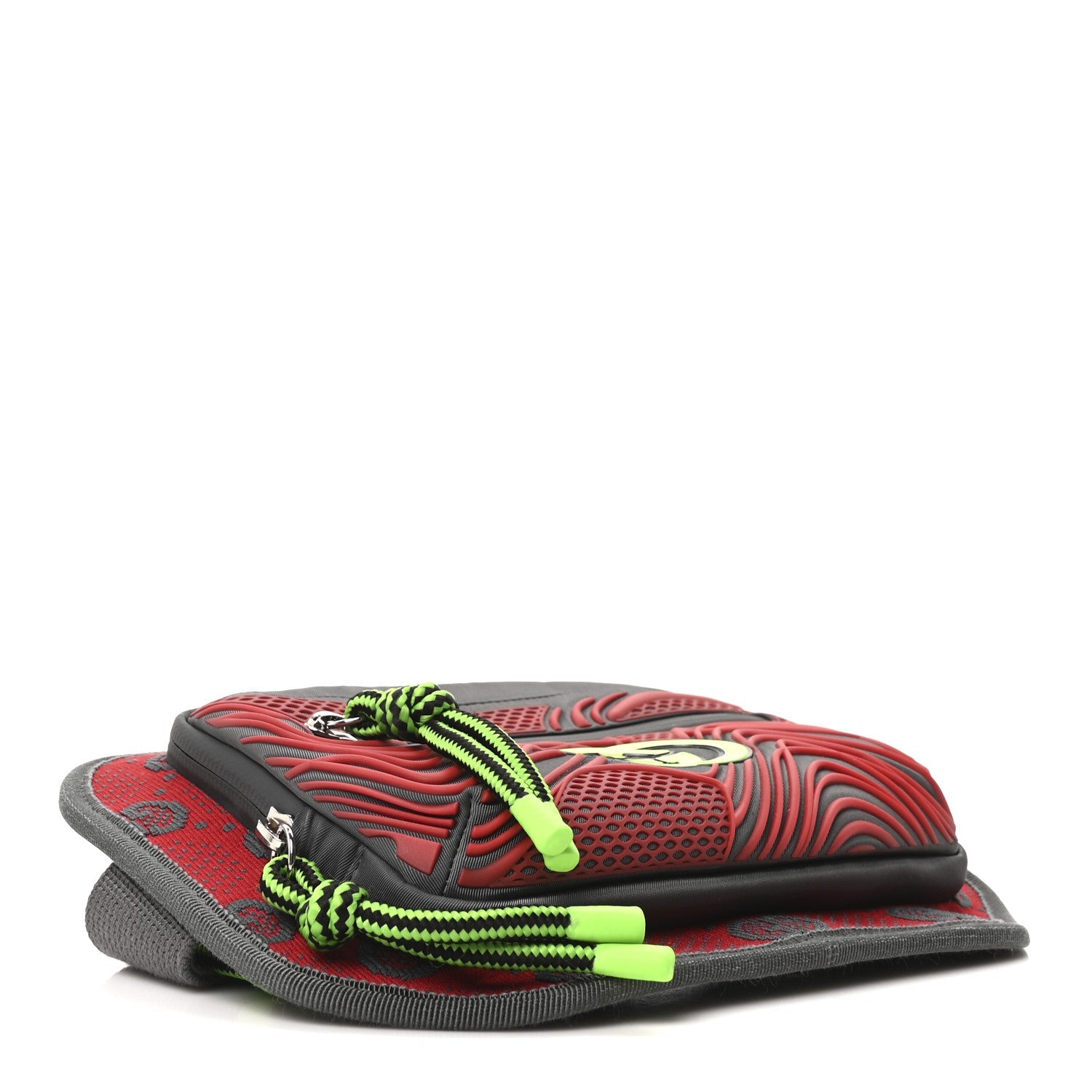 Jersey GG Monogram All Over Sporty Belt Bag Green Grey Multicolor
