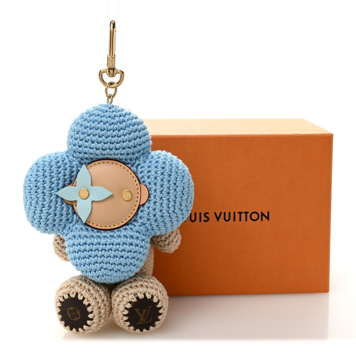 Crochet My Vivienne Bag Charm Blue