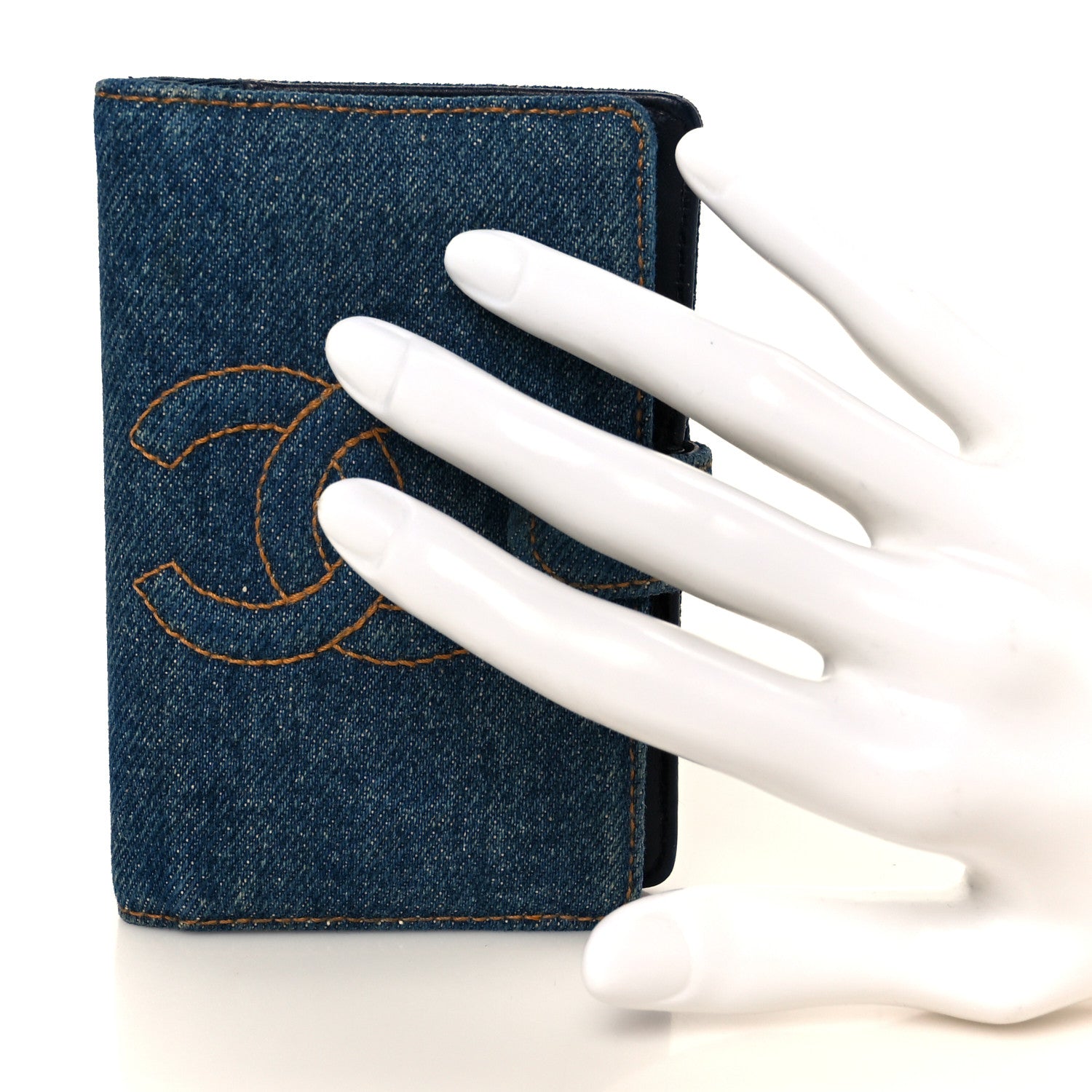 Denim CC Small Notebook Agenda Blue