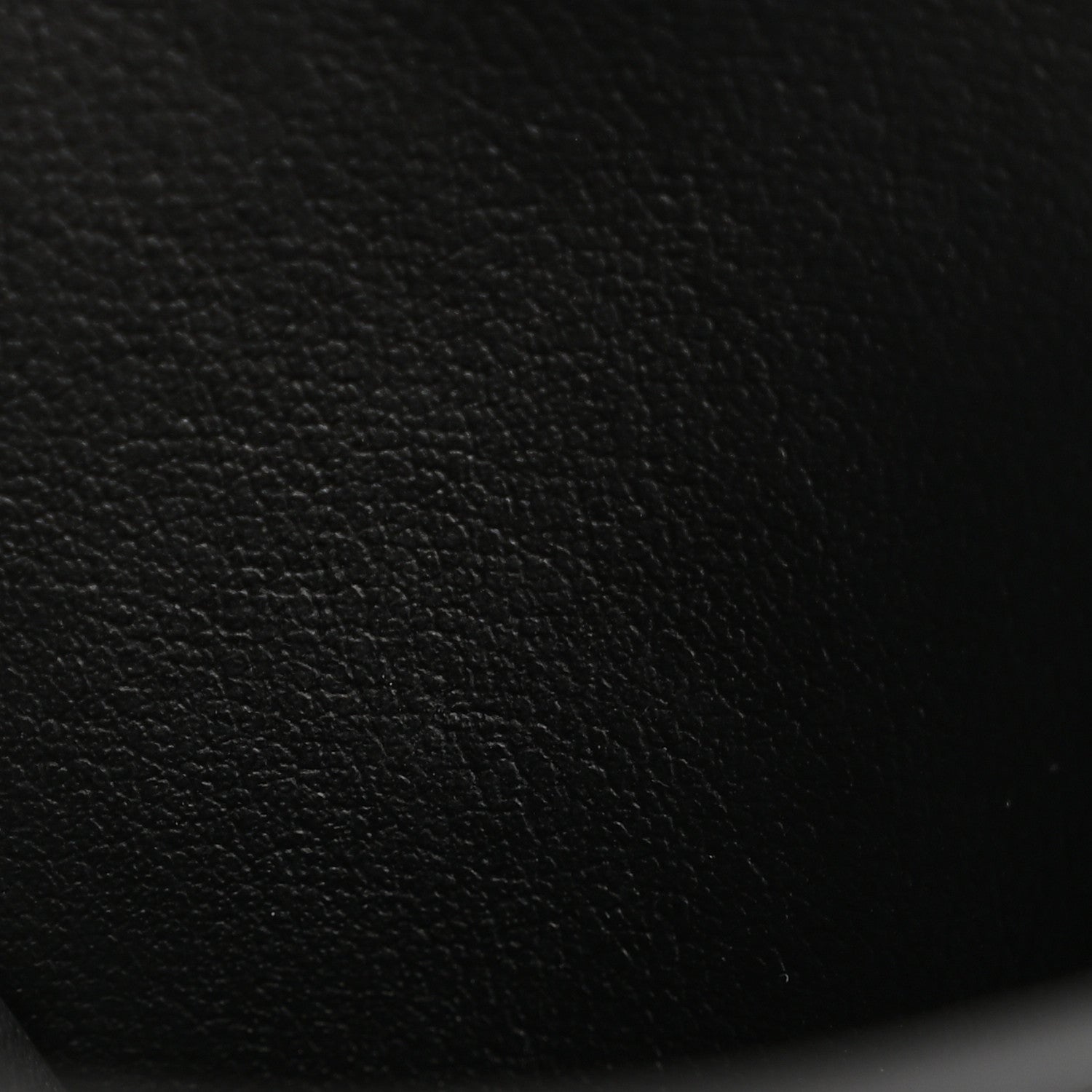 Calfskin Monogram Shadow Double Card Holder Black