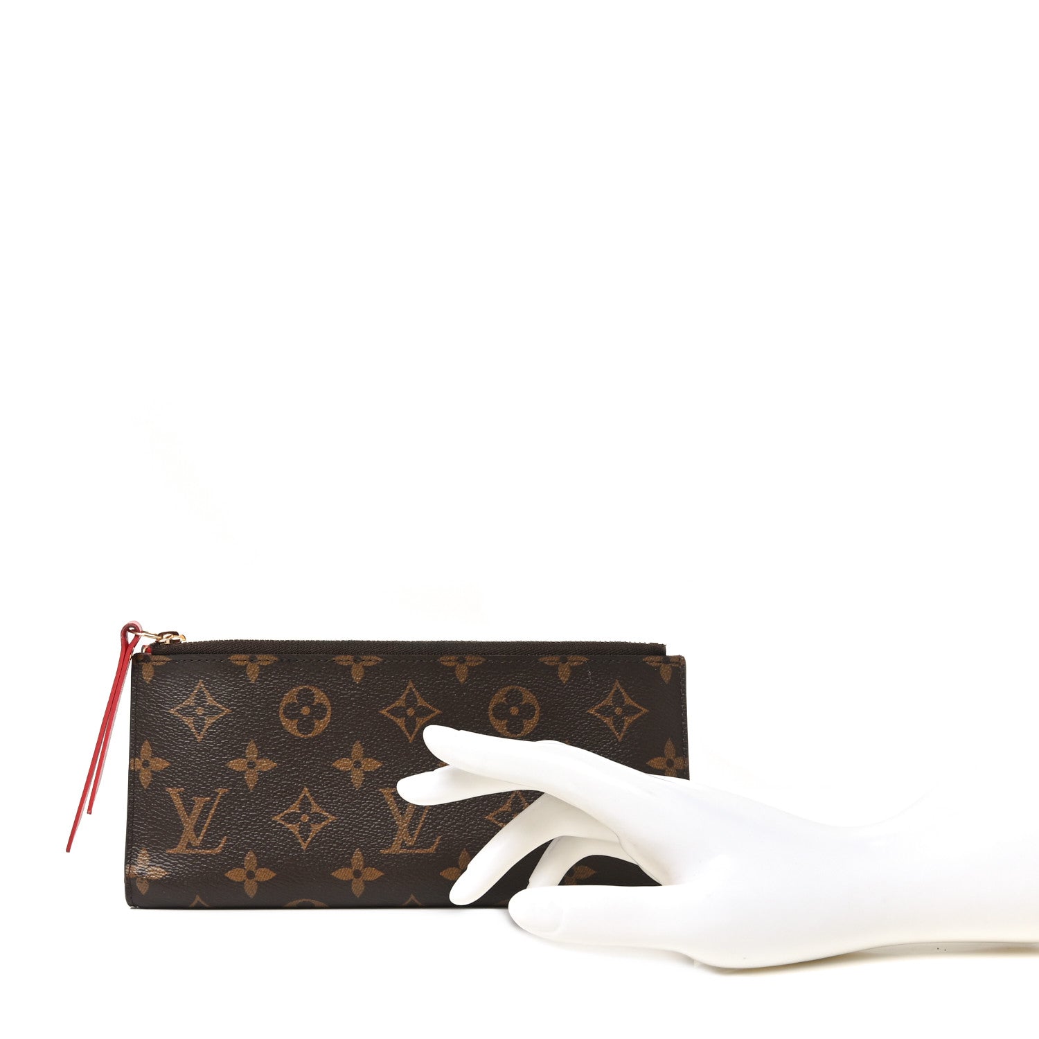 Monogram Adele Wallet Coquelicot