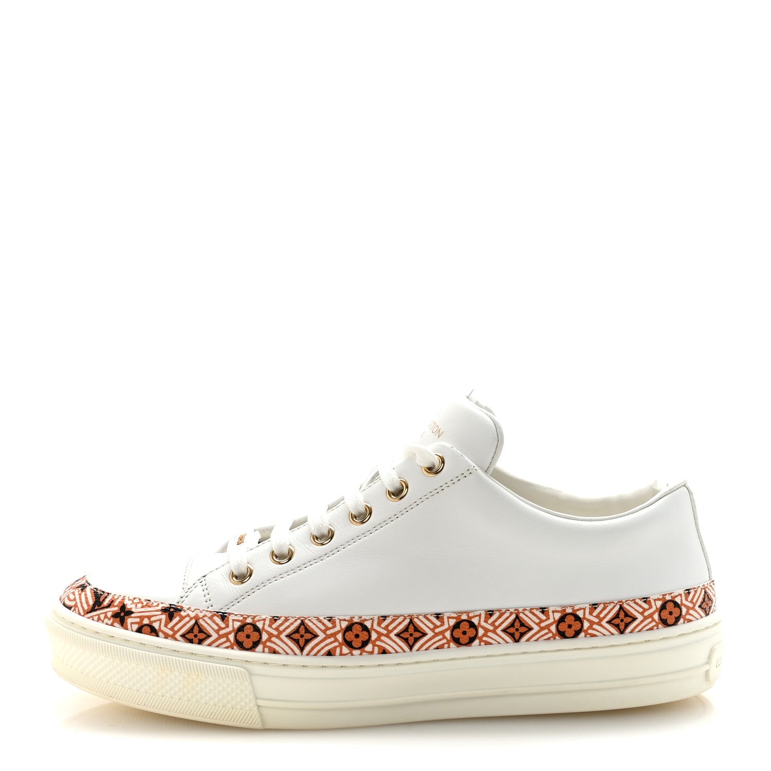 Calfskin Monogram Crafty Sneaker 38 White