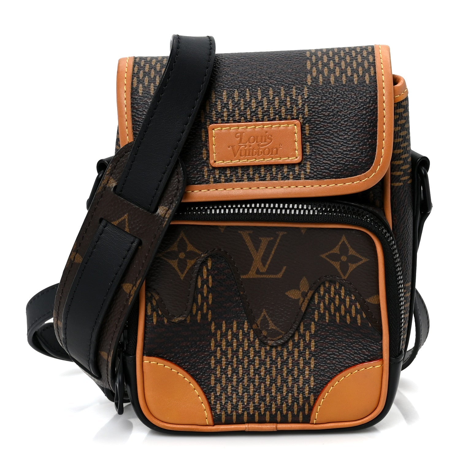X NIGO Giant Damier Ebene Monogram Nano Amazone Messenger