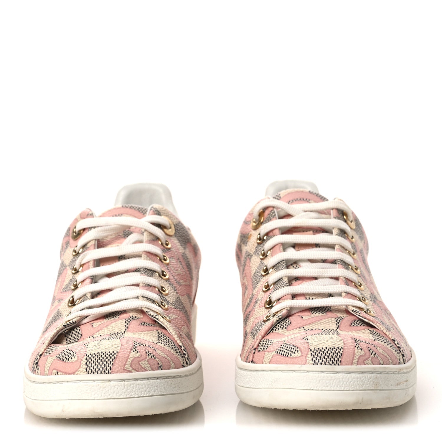 Damier Azur Tahitienne Bora Bora Sneakers 40 Rose Ballerine